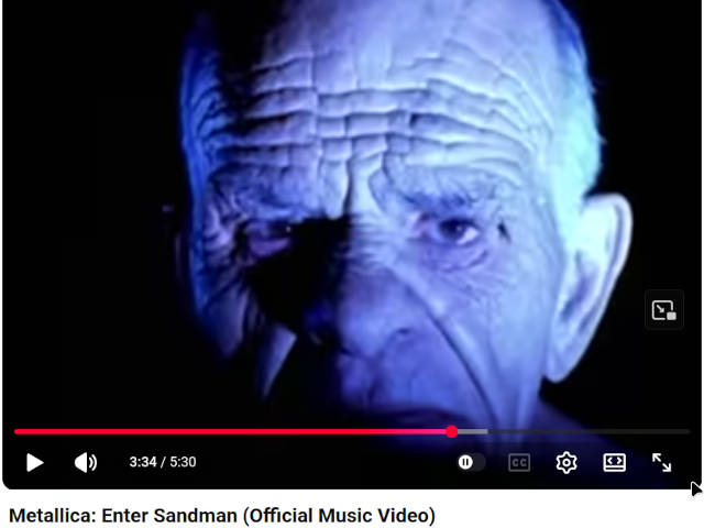 Enter Sandmand de et par Metallica