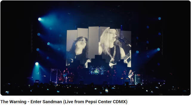 Enter Sandman, reprise par The Warning