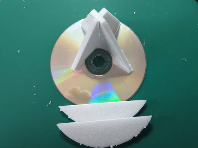 Photo: Assemblage du support